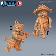 Cat Folk Tribe - Epic Miniatures