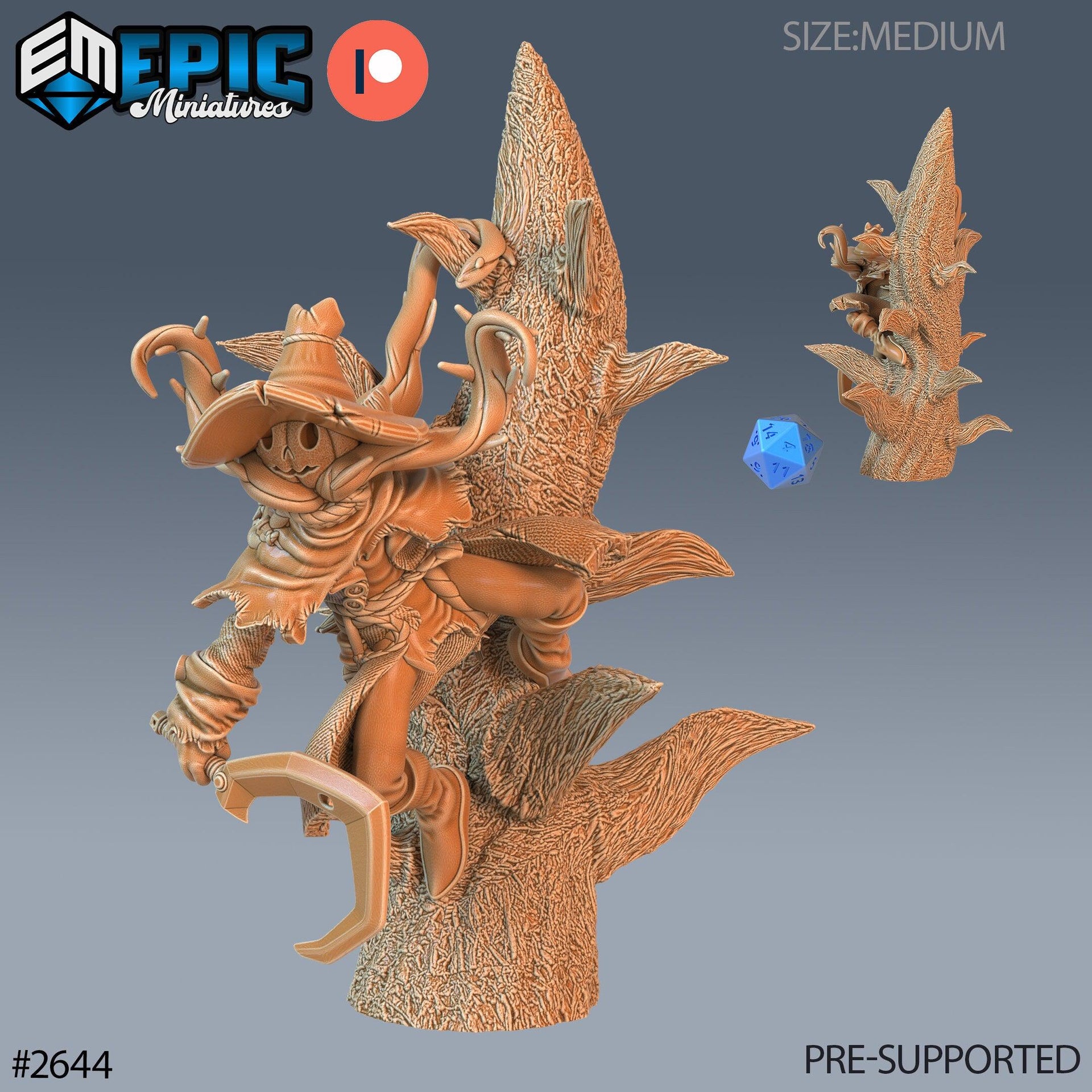 Pumpkin Scarecrow - Epic Miniatures