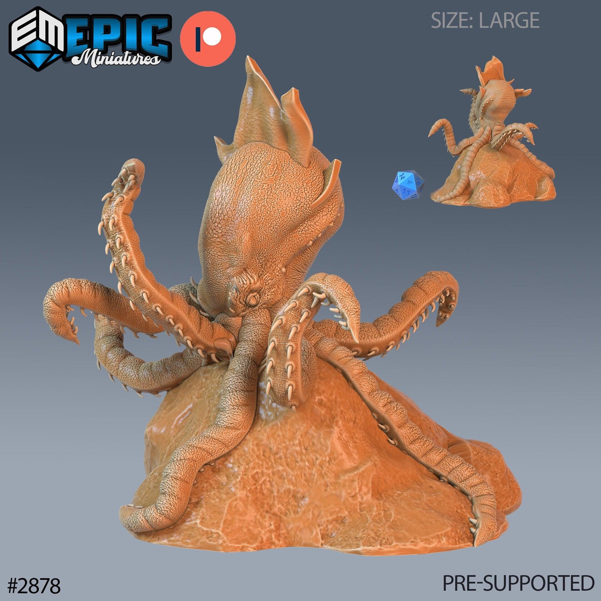 Killer Octopus - Epic Miniatures