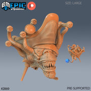 Captain Blackeyes, Eye Tyrant Pirate - Epic Miniatures