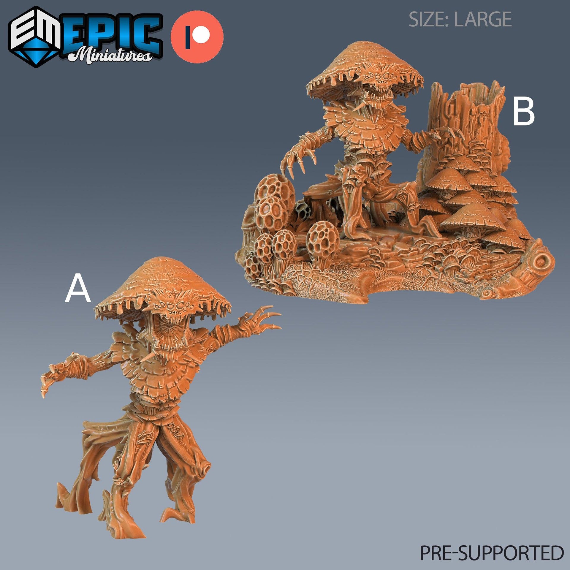 Fungus Tree -  Epic Miniatures | 28mm | Mushroom Folk | Devil | Demon | Monstrosity