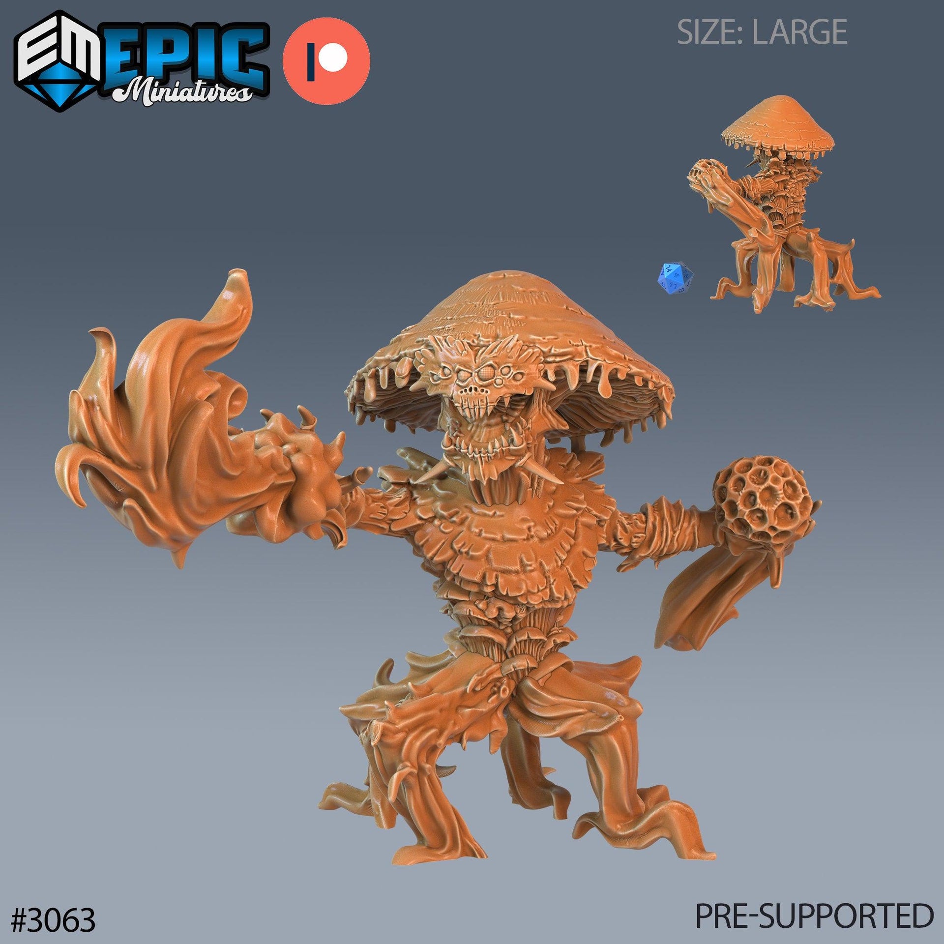 Fungus Tree -  Epic Miniatures | 28mm | Mushroom Folk | Devil | Demon | Monstrosity