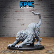 Draconic Tiger - Epic Miniatures | 28mm | 32mm | Mount | Lion | Elemental