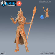 Wizard Female Player Character - Epic Miniatures | 28mm | 32mm | Sorcerer | Mage