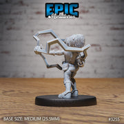 Gnome Tinkerer Female - Epic Miniatures | Steam Inventions | 28mm | 32mm | Steampunk | Engineer | Arcanist | Inventor