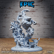 Shark Folk Anchor Pirate - Epic Miniatures | 32mm | Pirate Scourge | Sharkin | Brawler | Champion