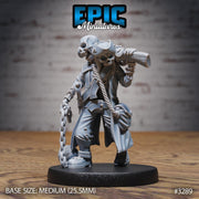 Undead Pirate Crew - Epic Miniatures | 32mm | Pirate Scourge | Captain | Zombie | Skeleton | Sailor