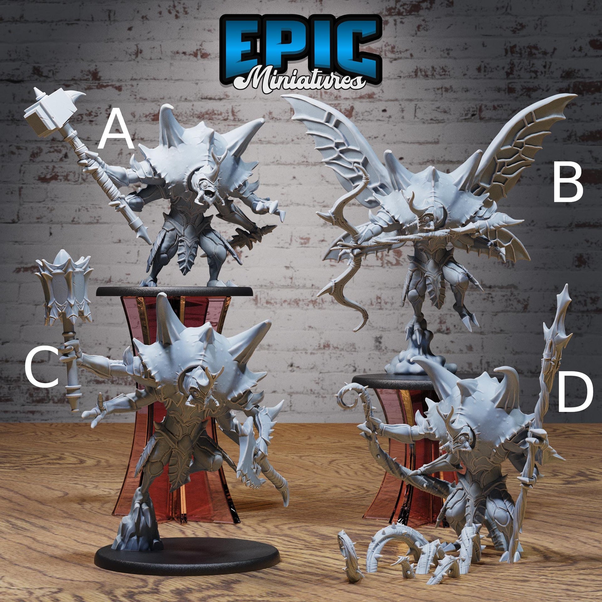 Insectoid Jungle Hulk - Epic Miniatures | 28mm and 32mm | Wargaming | DnD | Tabletop Roleplaying