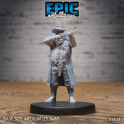 Marshal- Epic Miniatures | 28mm | 32mm | Fantasy Wild West | Sheriff | Cowboy | Rifle Sharpshooter