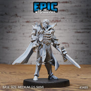 Knight Sit Lancelot - Epic Miniatures | Ninth Age | 32mm | Chivalry Garden | Fighter | General | Captain | Commander