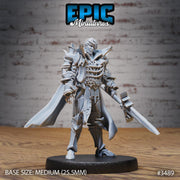 Knight Sit Lancelot - Epic Miniatures | Ninth Age | 32mm | Chivalry Garden | Fighter | General | Captain | Commander