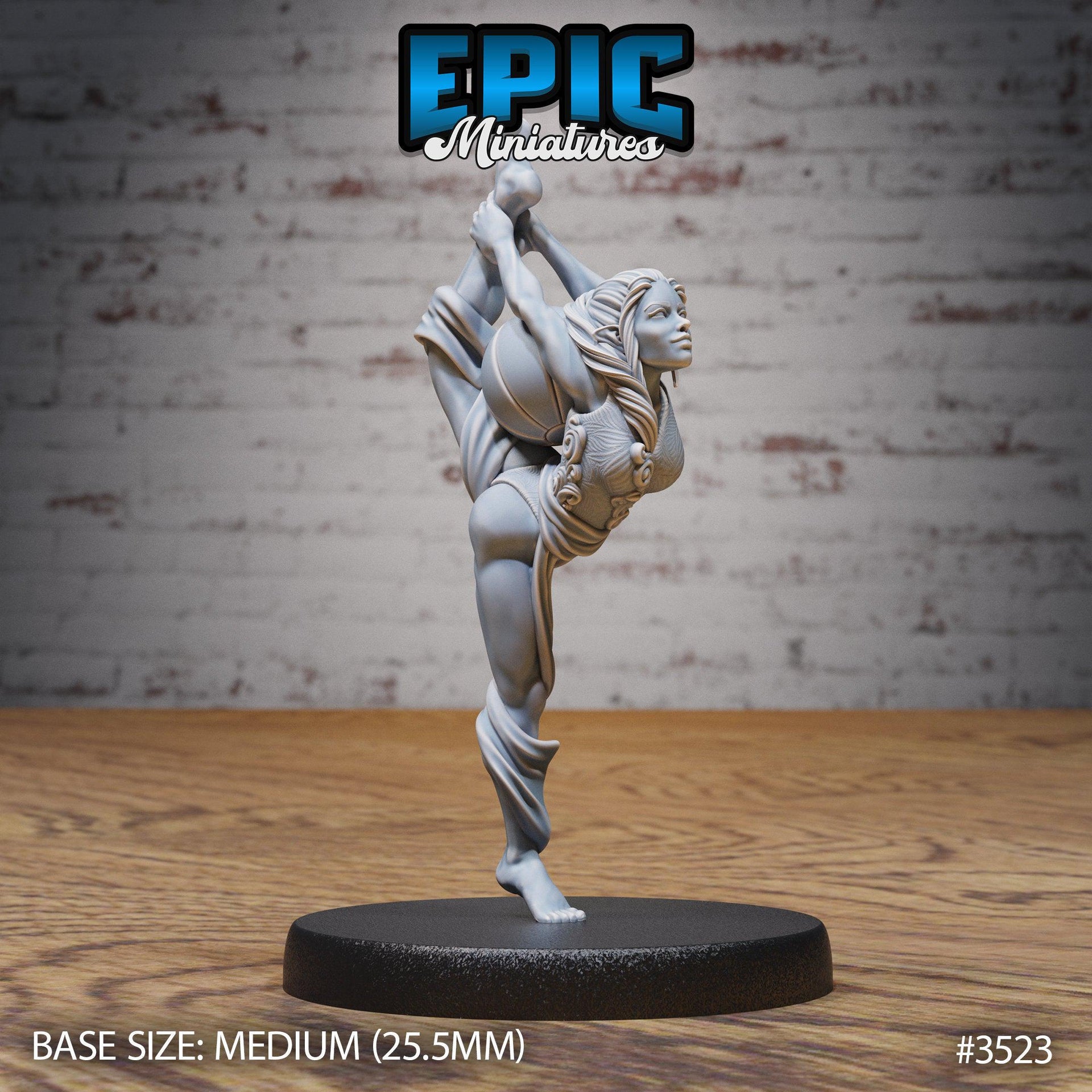 Acrobat Elf- Epic Miniatures | Ninth Age | 32mm | Nightsky Carnival | Circus | Big Top | Bard | Performer