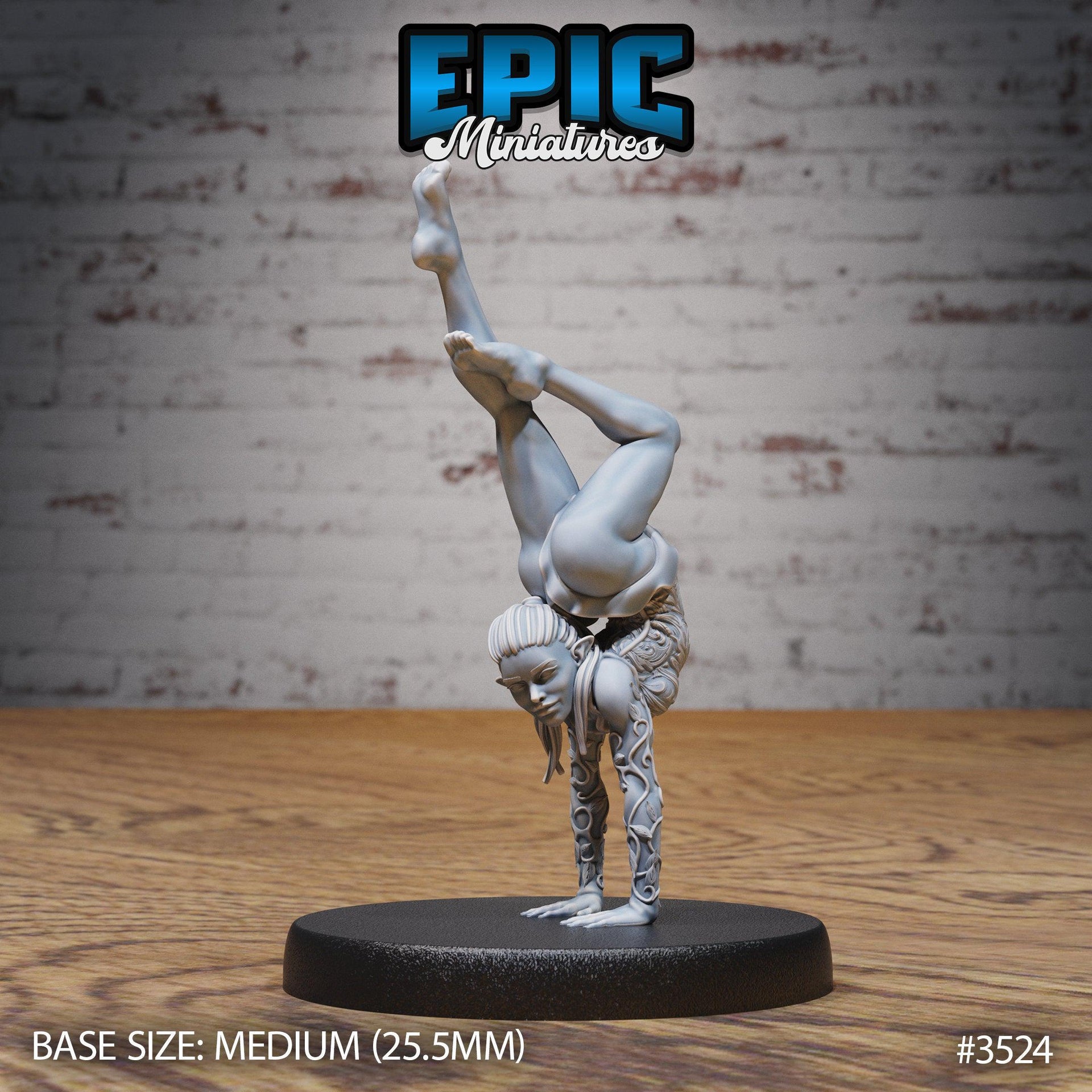 Acrobat Elf- Epic Miniatures | Ninth Age | 32mm | Nightsky Carnival | Circus | Big Top | Bard | Performer