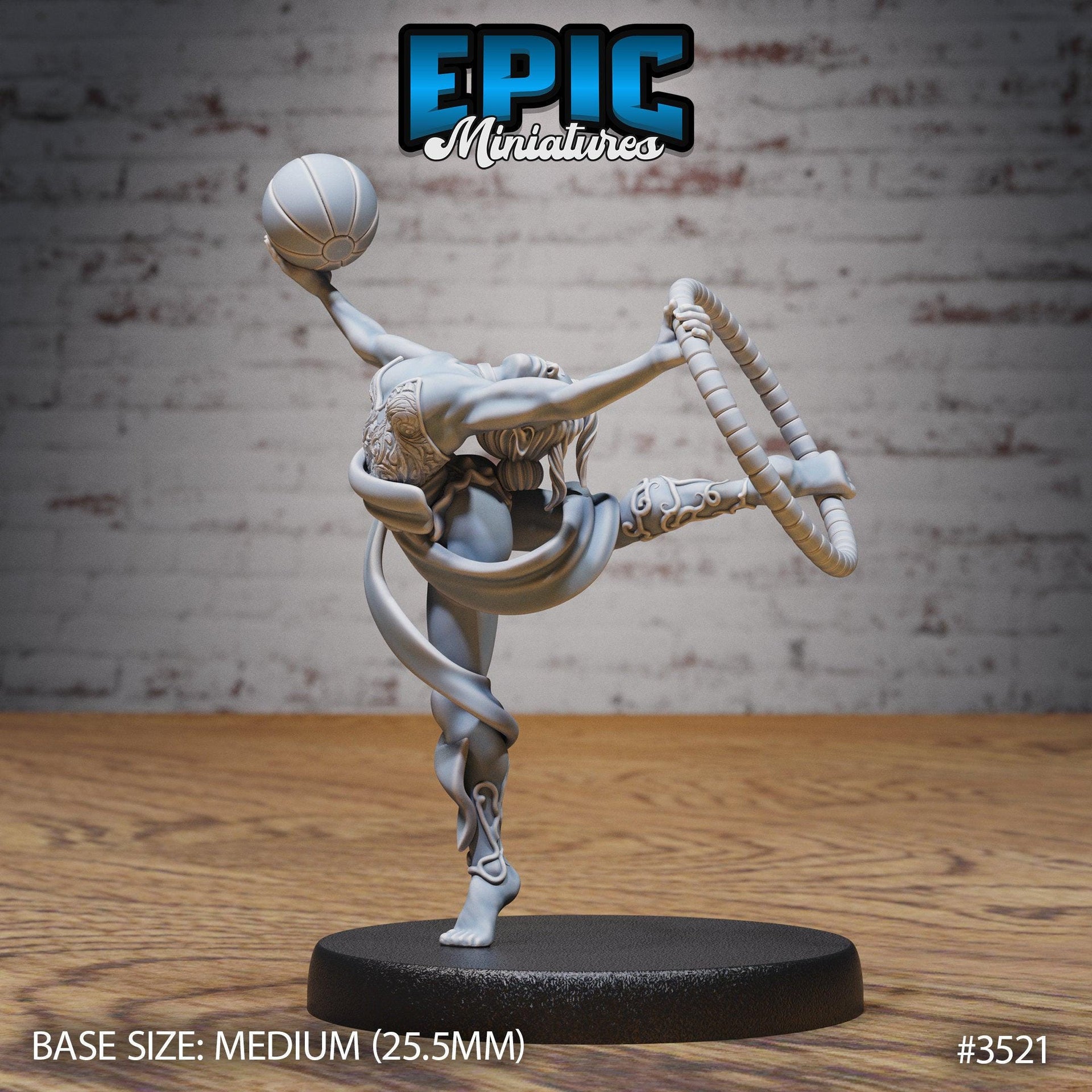 Acrobat Elf- Epic Miniatures | Ninth Age | 32mm | Nightsky Carnival | Circus | Big Top | Bard | Performer
