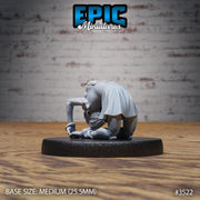 Acrobat Elf- Epic Miniatures | Ninth Age | 32mm | Nightsky Carnival | Circus | Big Top | Bard | Performer