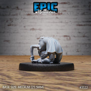 Acrobat Elf- Epic Miniatures | Ninth Age | 32mm | Nightsky Carnival | Circus | Big Top | Bard | Performer