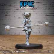 Acrobat Elf- Epic Miniatures | Ninth Age | 32mm | Nightsky Carnival | Circus | Big Top | Bard | Performer