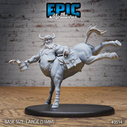Drunk Centaur - Epic Miniatures | Ninth Age | 32mm | Nightsky Carnival | Circus | Big Top | Beer | Keg | Tavern