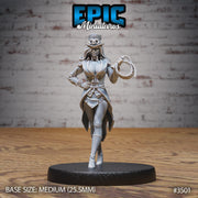 Show Director Female - Epic Miniatures | Ninth Age | 32mm | Nightsky Carnival | Circus | Big Top | Ringmaster | Bard | Performer |
