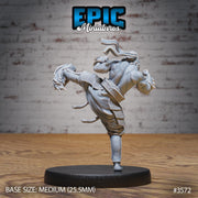 Fire Style Kung Fu Master - Epic Miniatures | Ninth Age | 32mm |Iron Fist Tournament | Martial Artist | Fighter | Brawler | Monk
