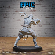 Fire Style Kung Fu Master - Epic Miniatures | Ninth Age | 32mm |Iron Fist Tournament | Martial Artist | Fighter | Brawler | Monk