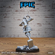 Dark Kunoichi - Epic Miniatures | Ninth Age | 32mm |Iron Fist Tournament | Ninja | Rogue | Assassin