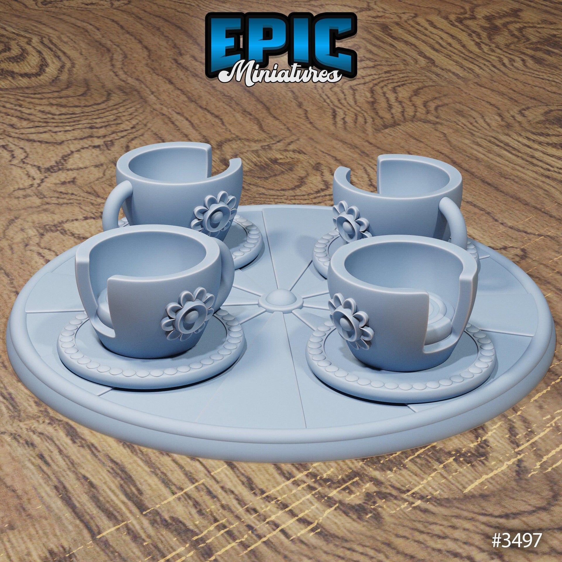 Carnival Rides- Epic Miniatures | Ninth Age | 32mm | Nightsky Carnival | Circus | Big Top | Teacup | Merry go round | Chariot | Carousel