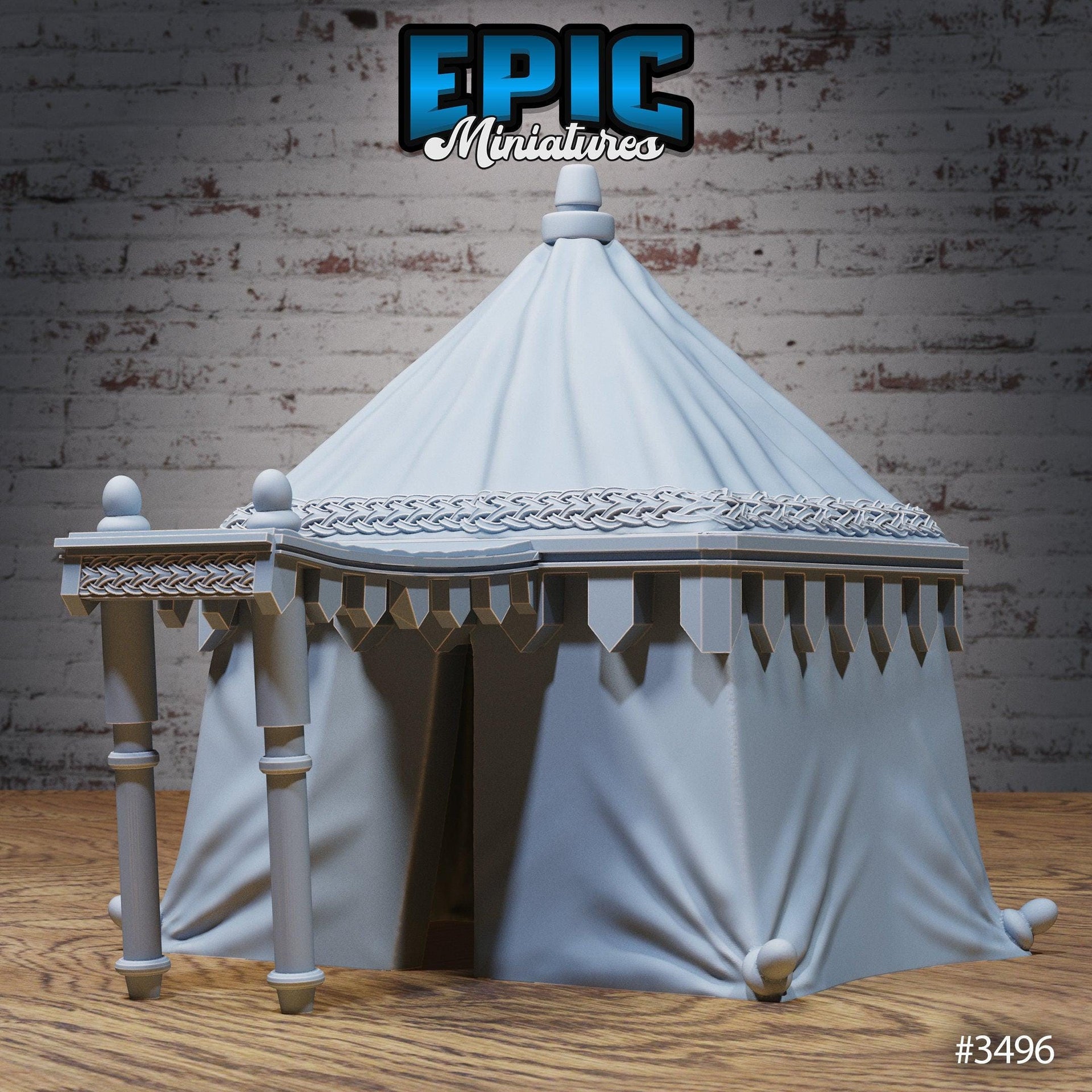 Carnival Tents - Epic Miniatures | Ninth Age | 32mm | Nightsky Carnival | Circus | Big Top | Stands | Ring