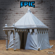 Carnival Tents - Epic Miniatures | Ninth Age | 32mm | Nightsky Carnival | Circus | Big Top | Stands | Ring