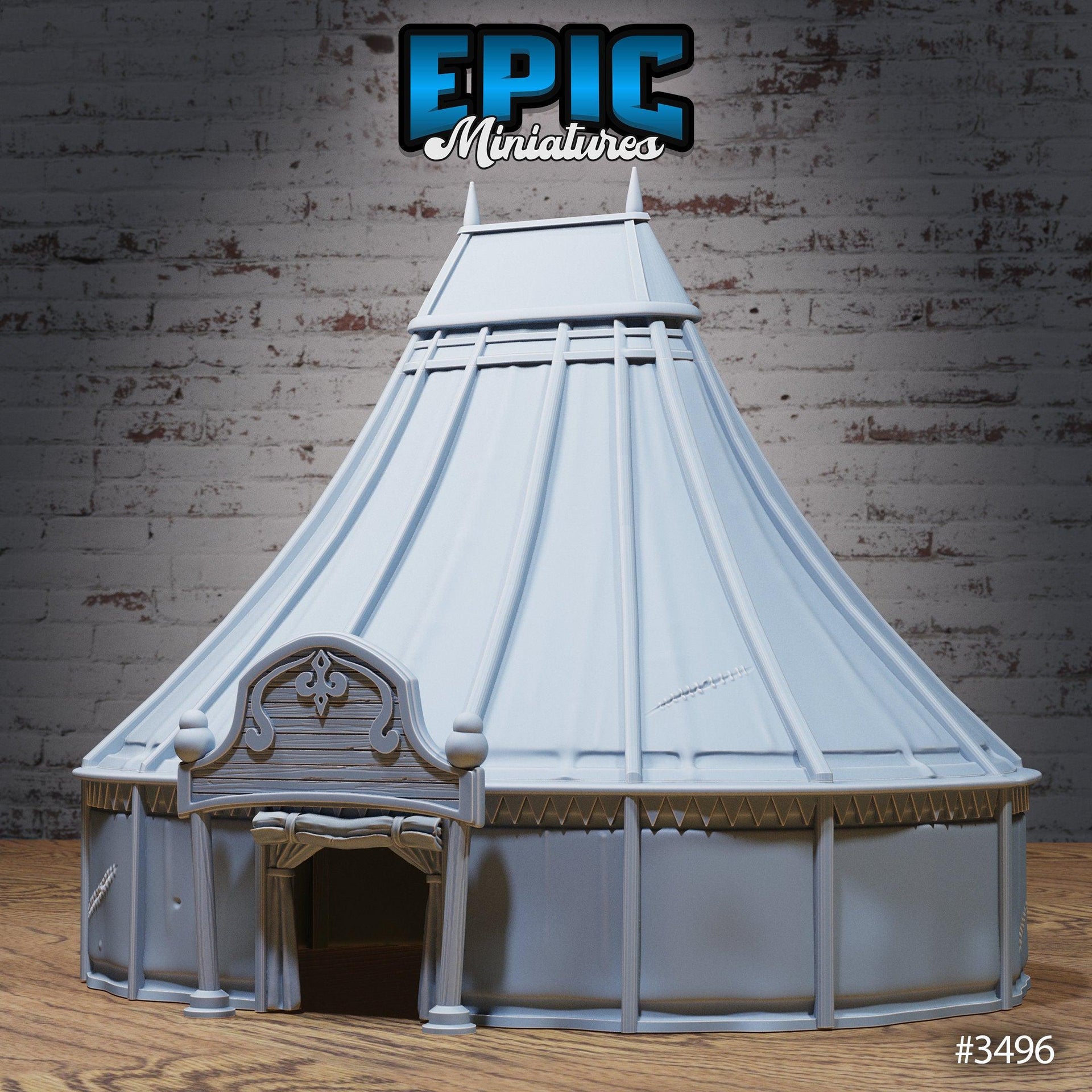 Carnival Tents - Epic Miniatures | Ninth Age | 32mm | Nightsky Carnival | Circus | Big Top | Stands | Ring