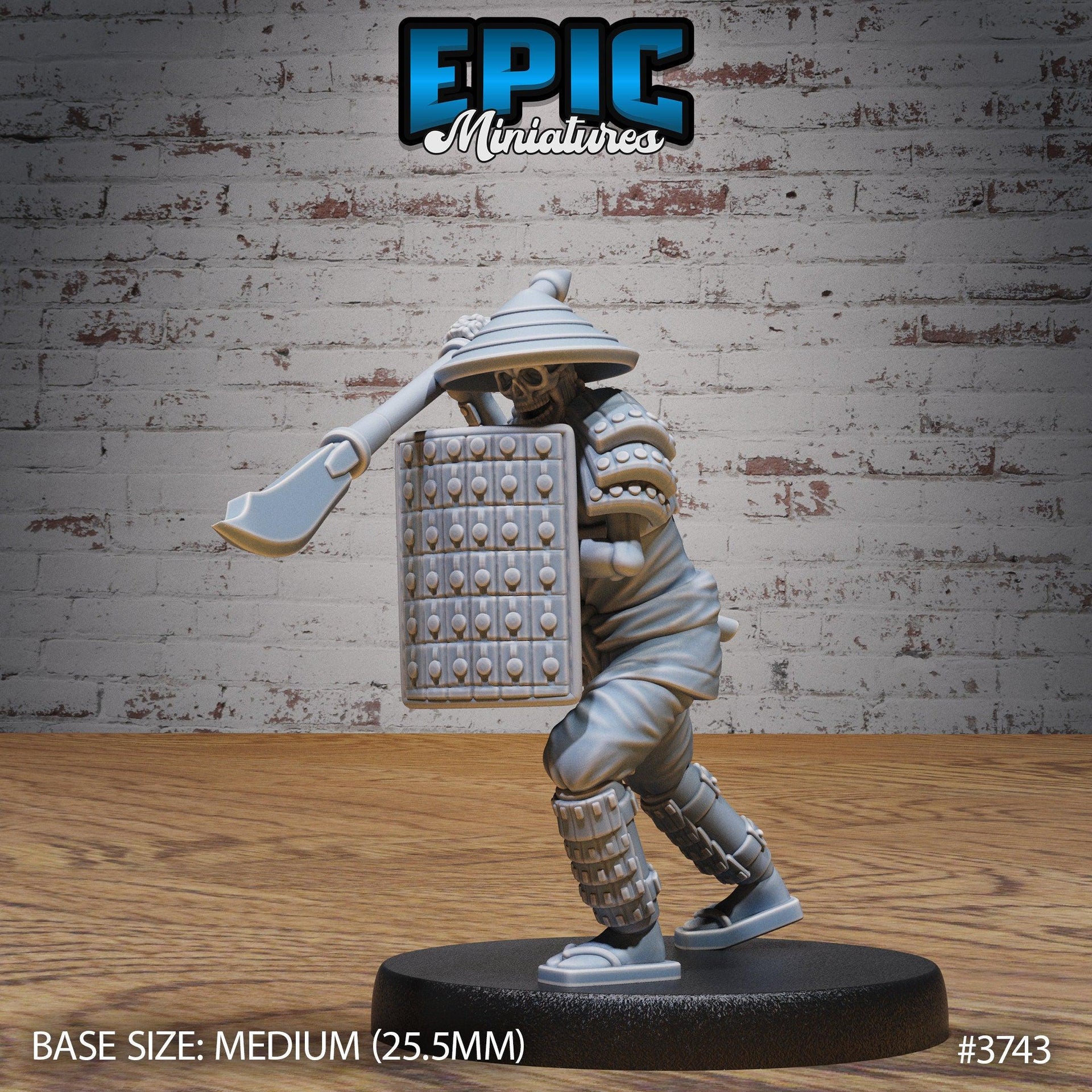 Eastern Skeleton Army - Epic Miniatures | 28mm | 32mm | Oni Nightmare | Yokai | DNecromancer | Crossbow | Mage | Spear | Mercenary