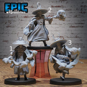 Dark Pilgrim - Epic Miniatures | 28mm | 32mm | Oni Nightmare | Sorcerer | Monk | Necromancer