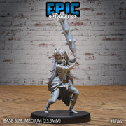 Blue Oni Girl - Epic Miniatures | 28mm | 32mm | Oni Nightmare | Yokai | Demon | Japanese Folklore | Ogre