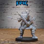 Orc Samurai - Epic Miniatures | 28mm | 32mm | Oni Nightmare | Fighter | Warrior | Ronin | Mercenary