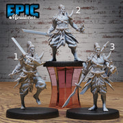 Oni Adventurer - Epic Miniatures | 28mm | 32mm | Oni Nightmare | Yokai | Demon | Japanese Folklore | Fighter