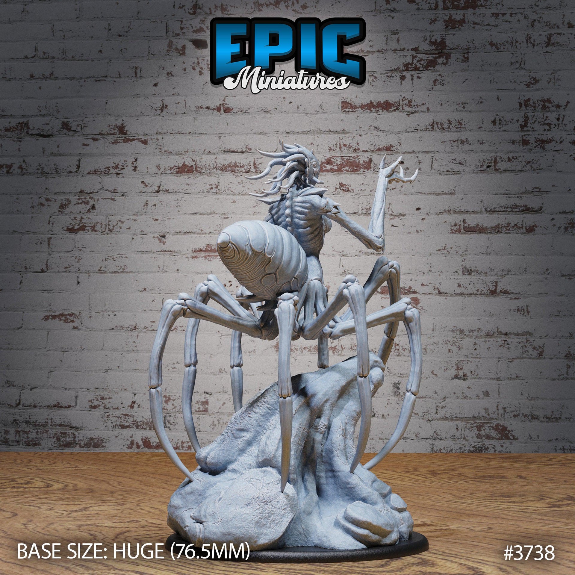 Leng Spider Queen - Epic Miniatures | 28mm | 32mm | Eldritch Darkness | Demon | Spider | Mutant