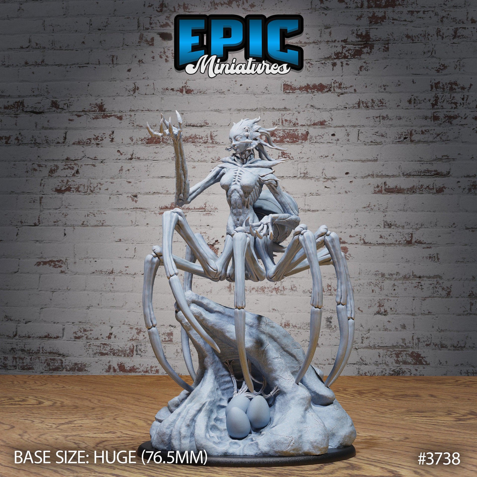 Leng Spider Queen - Epic Miniatures | 28mm | 32mm | Eldritch Darkness | Demon | Spider | Mutant