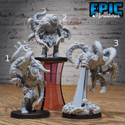 Tentacle Folk - Epic Miniatures | 28mm | 32mm | Eldritch Darkness | Cthulhu | Demon | Alien | Deep Sea | Death Ray