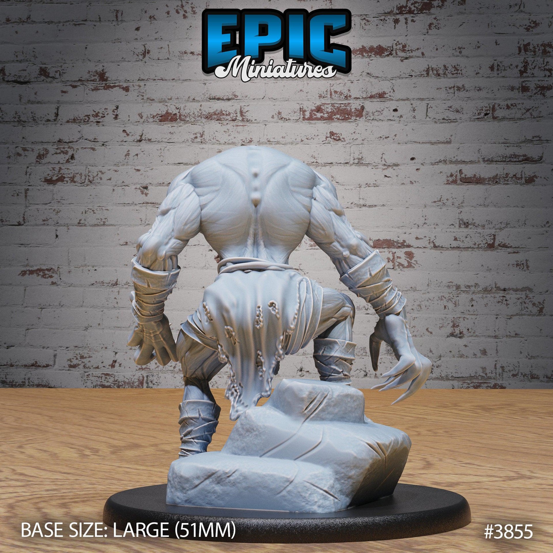 Claw Ghoul - Epic Miniatures | Gruesome Graveyard | 28mm | 32mm | Zombie | Undead | Demon | Brute