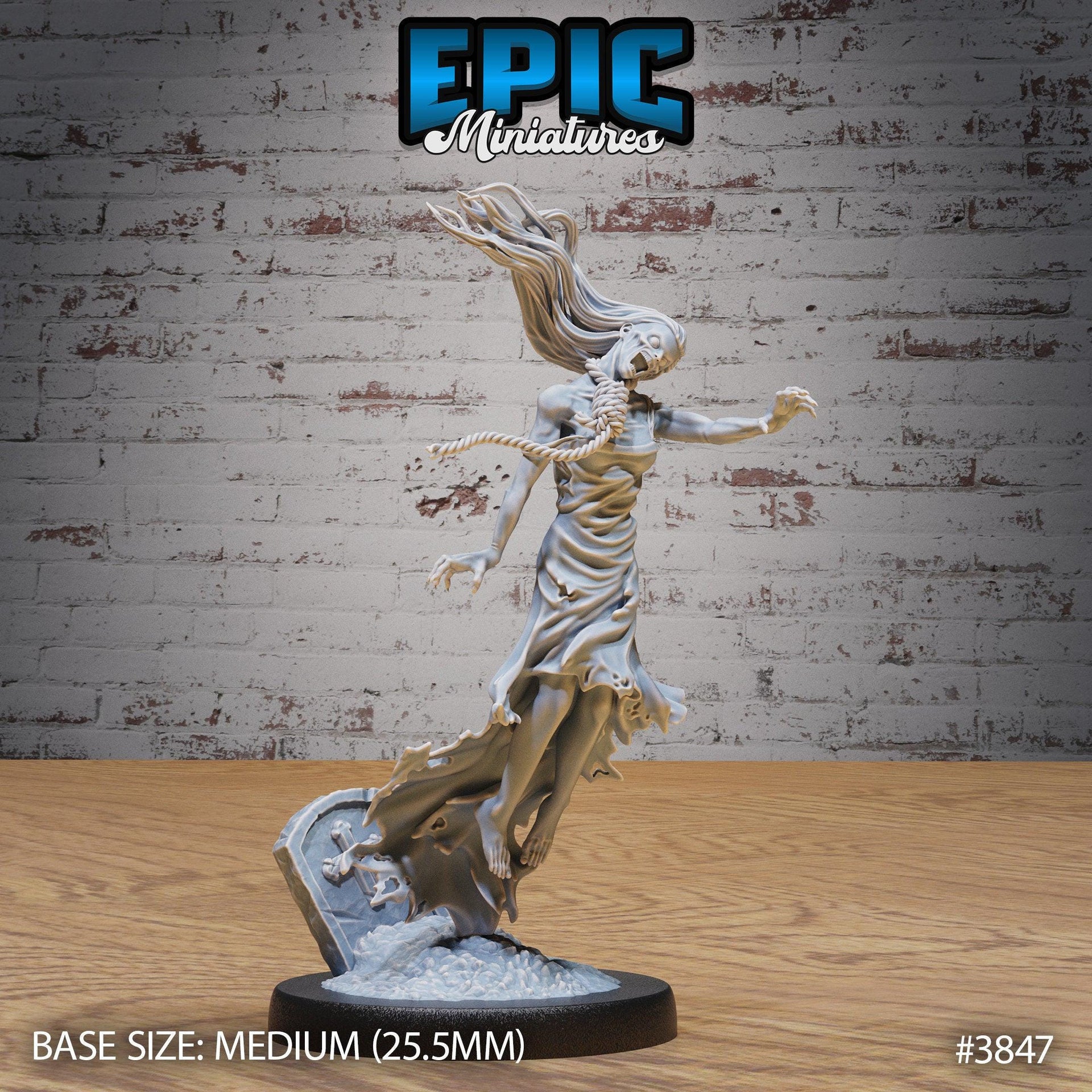 Banshee Classic - Epic Miniatures | Gruesome Graveyard | 28mm | 32mm | Undead | Ghost | Wight