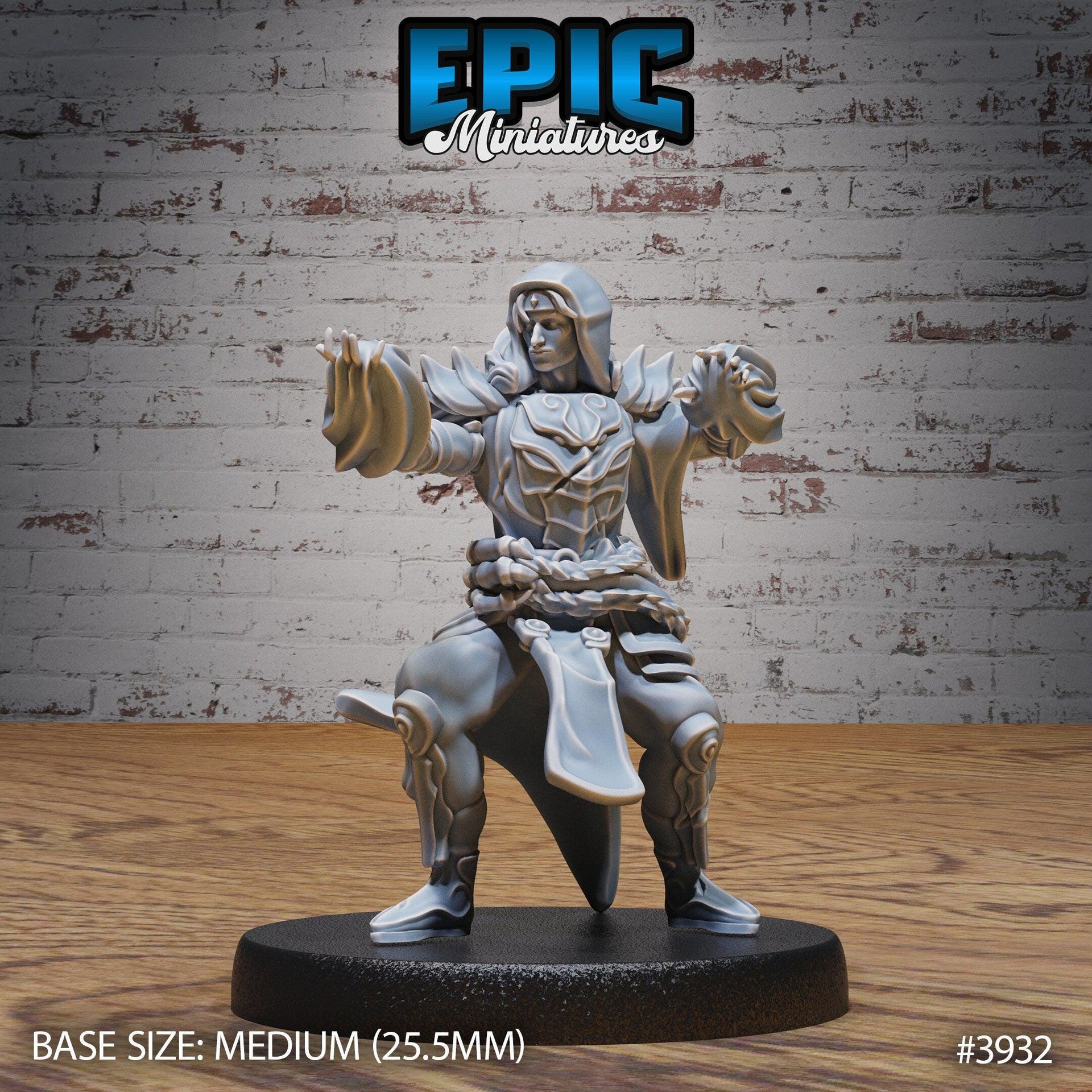 Guild Sorcerer- Epic Miniatures | 28mm | 32mm | Demonic Guild | Mage | Wizard | Armored