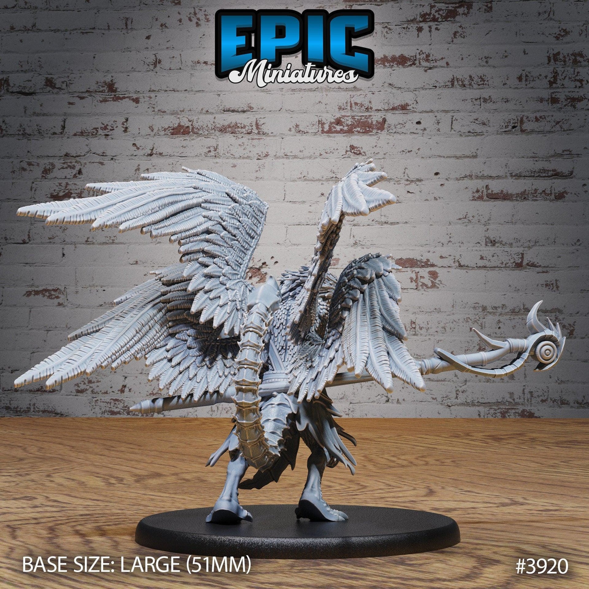 Demon Lord Pazuzu - Epic Miniatures | 28mm | 32mm | Demonic Guild | Eagle | Bird folk