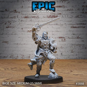 Black Guard Knight - Epic Miniatures | 28mm | 32mm | Demonic Guild | Chaos | Dark Paladin