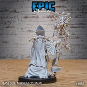 Arch-Necromancer - Epic Miniatures | Gruesome Graveyard | 28mm | 32mm | Necromancer | Skeleton | Warlock | Lich