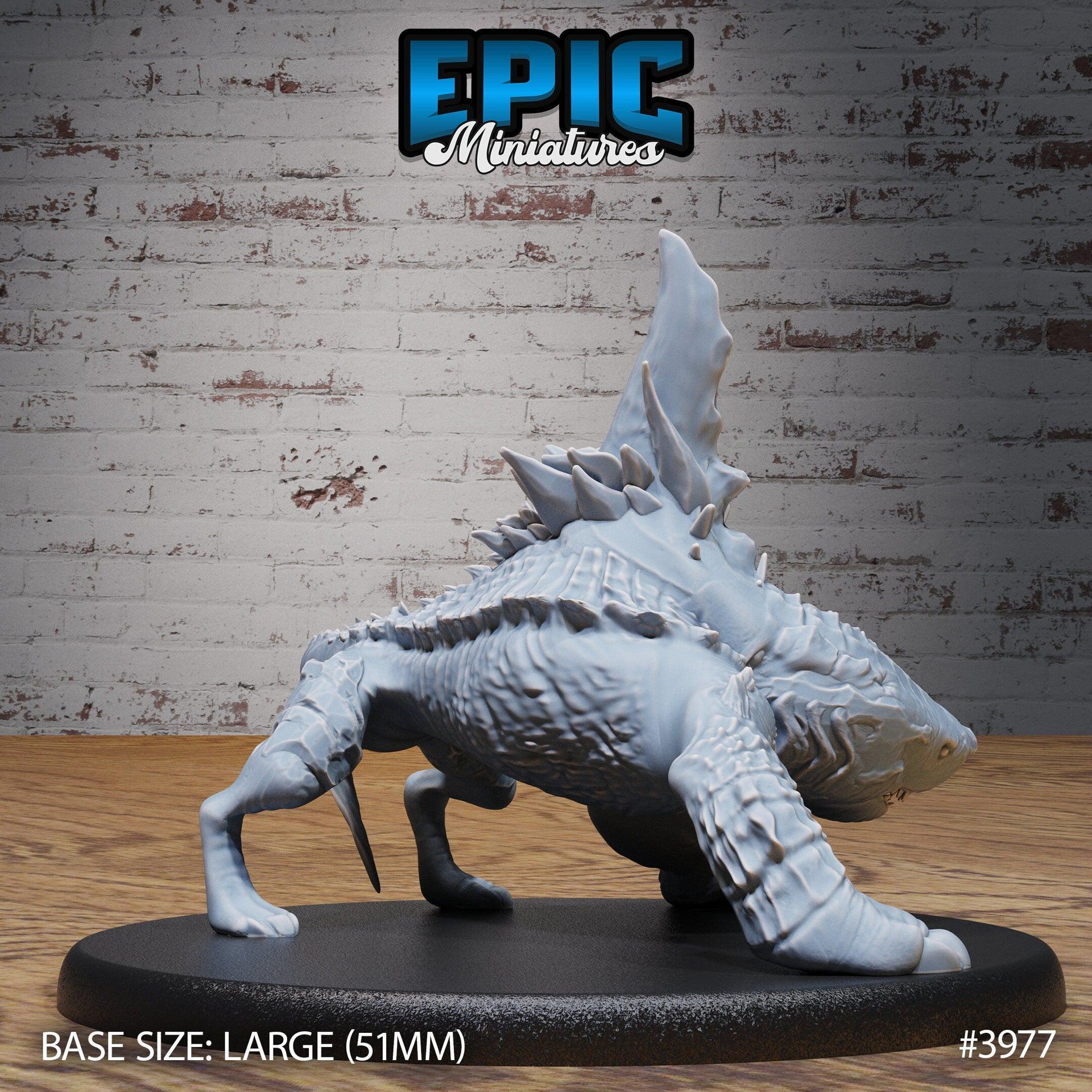 Shark Dog - Epic Miniatures | 32mm | Sinister Harbor | Sea Monster | Land Shark