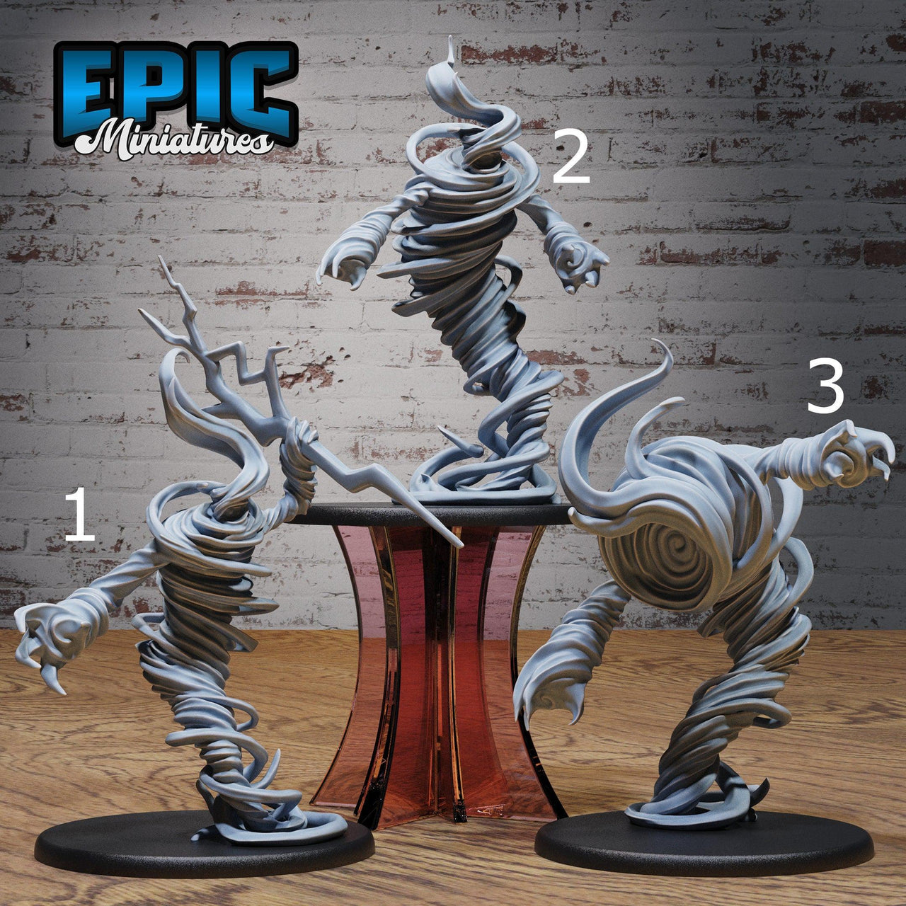 Air Elemental - Epic Miniatures | Elemental Lands | 28mm | 32mm | Tornado | Vortex | Wind