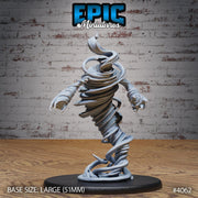 Air Elemental - Epic Miniatures | Elemental Lands | 28mm | 32mm | Tornado | Vortex | Wind