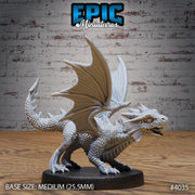Red Dragon Wyrmling - Epic Miniatures | Elemental Lands | 28mm | 32mm | Baby | Medium