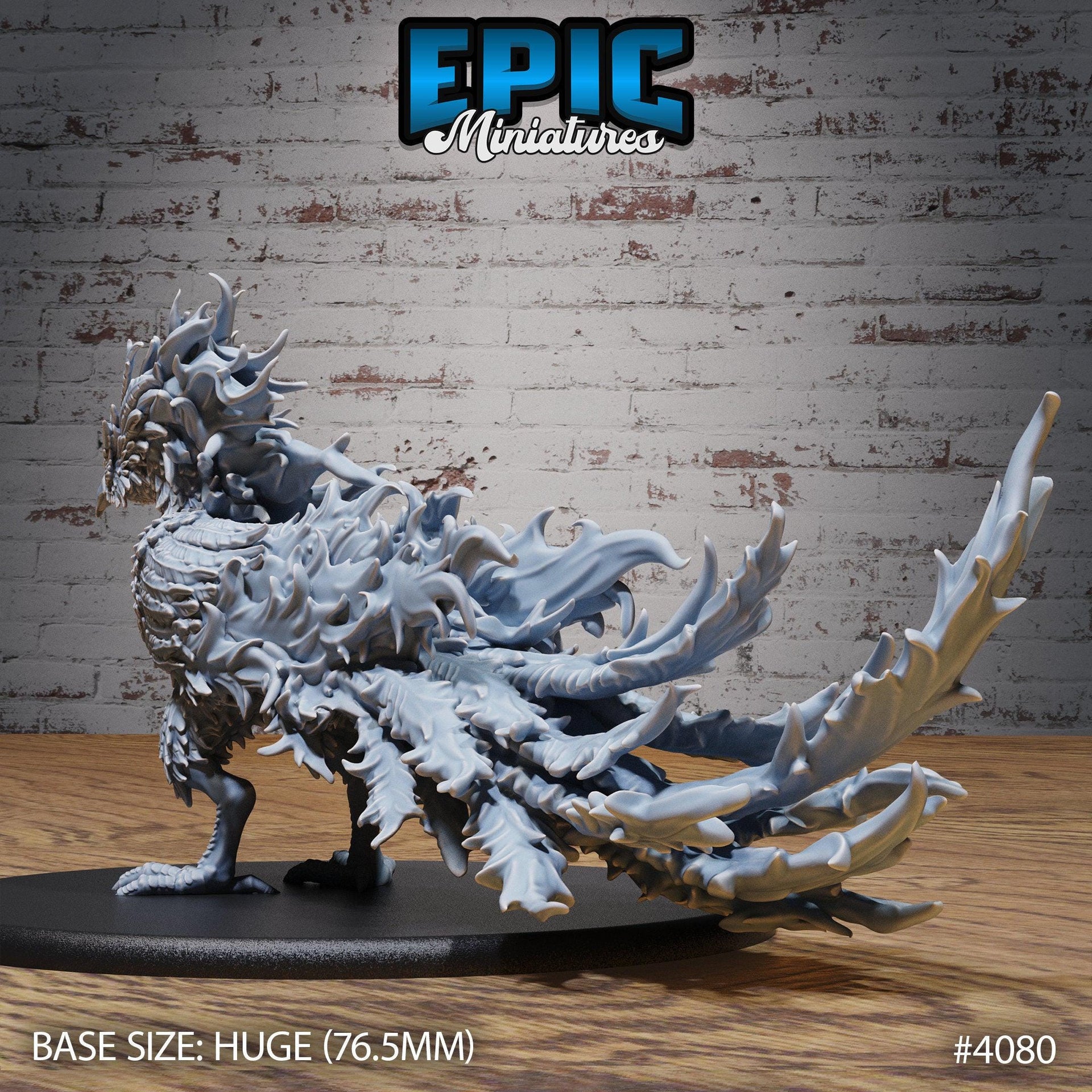 Primordial Phonix - Epic Miniatures | Elemental Lands | 28mm | 32mm | Huge | Fire Breath