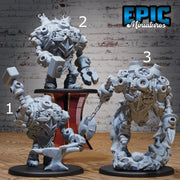 Stone Construct Dwarf - Epic Miniatures | Dwarf Mountain | 28mm | 32mm | Mech | Robot | Golem